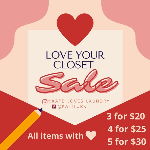 Other - ALL items with red hearts are included in the sale